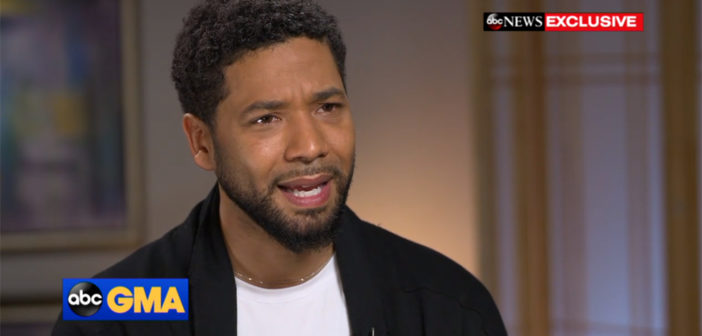 Jussie Smollett: Grand jury indicts actor on 16 felony counts